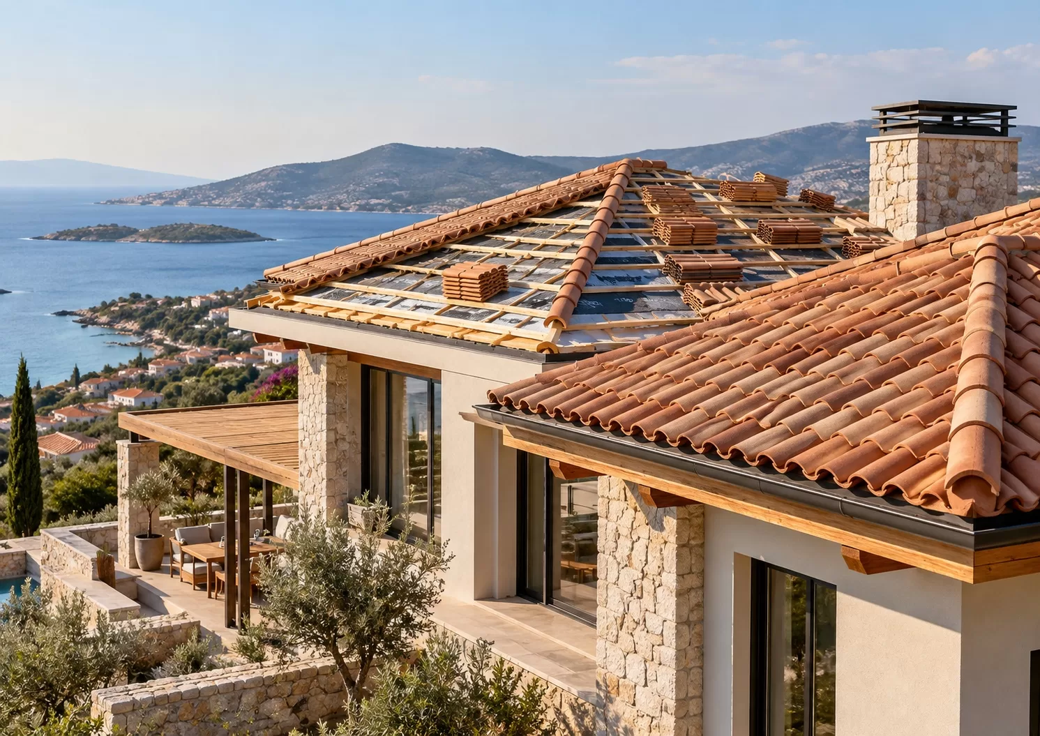 Villa ve Konutta Çatı Sistemleri: Tip Seçimi ve Detay Planlama