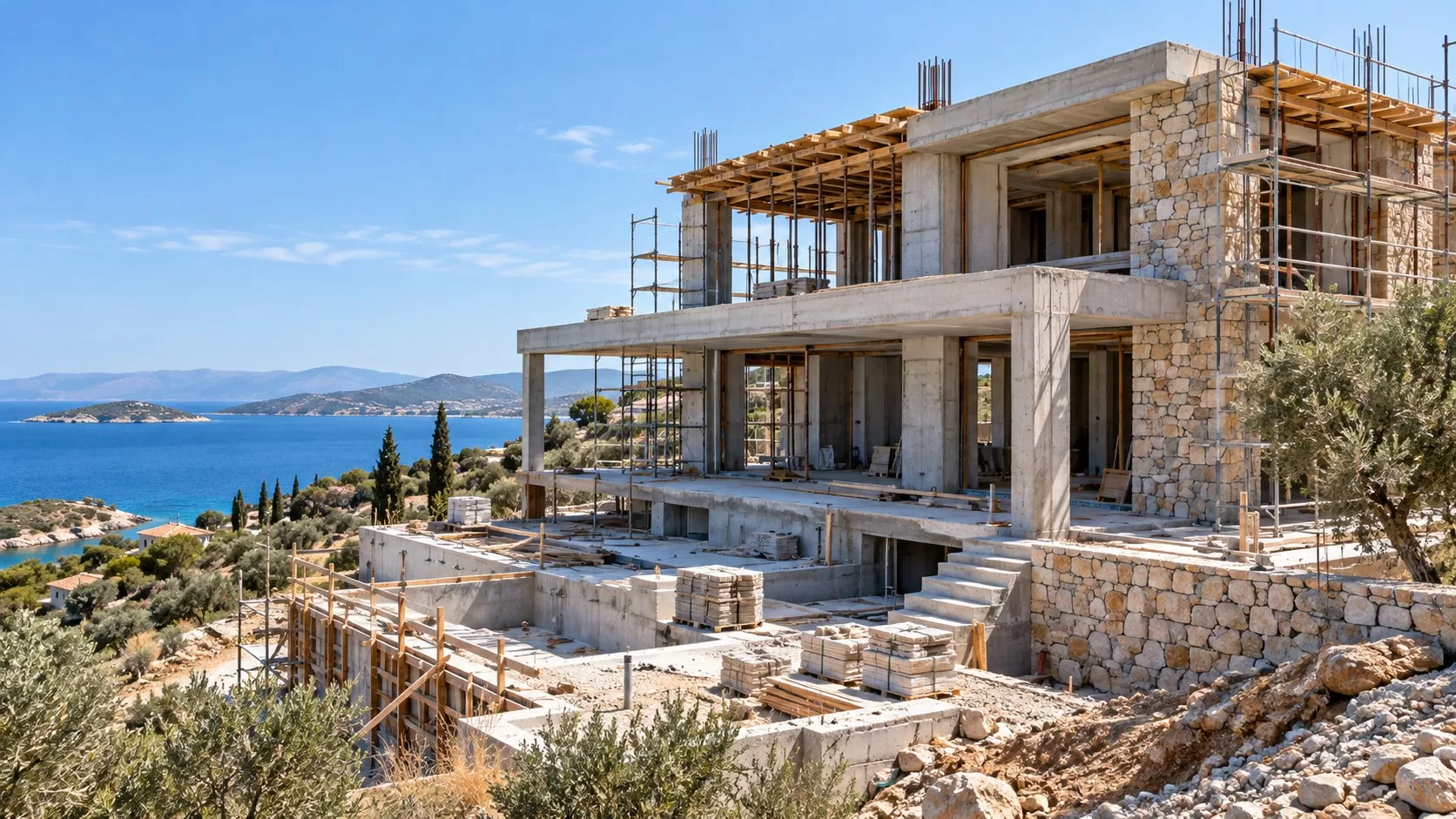 Villa Yapım Süreci: Ruhsattan İskana Şantiye Aşamaları ve Kontrol Noktaları